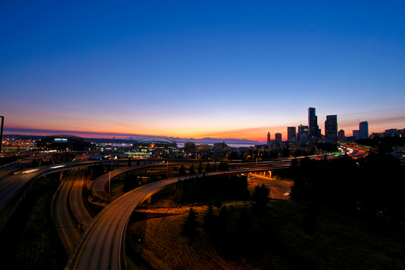 Beacon Hill sunset - Seattle, WA